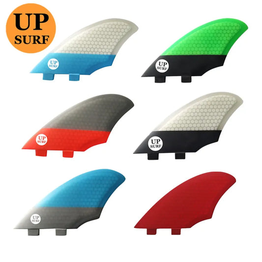 FCS UP Surf twin keel fins