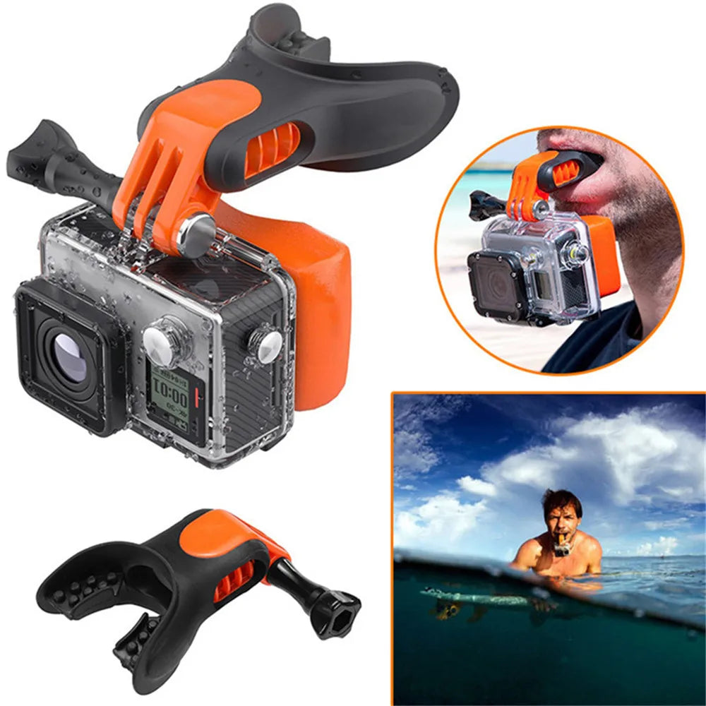 Mouth mount for GoPro Hero 12,11,10,9,8,7. 