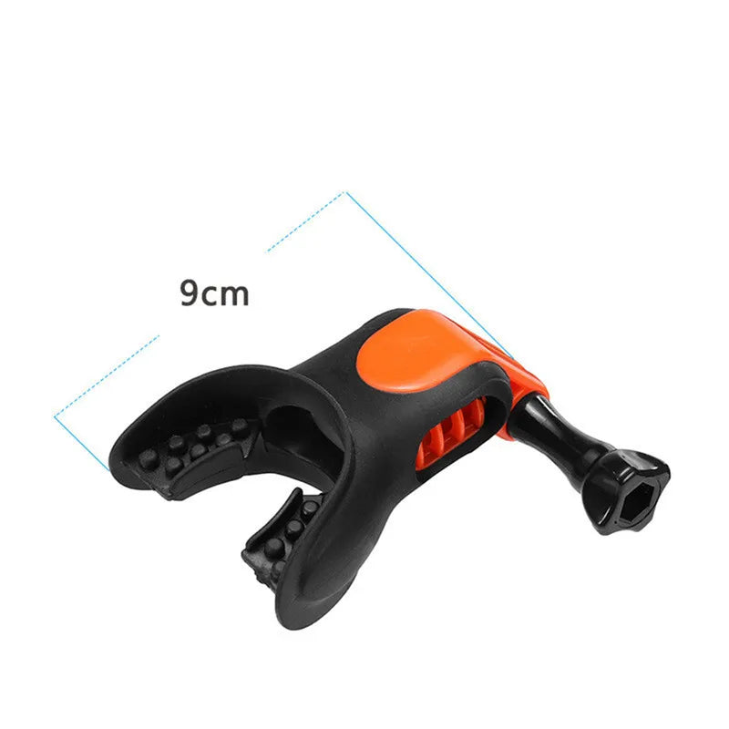 Mouth mount for GoPro Hero 12,11,10,9,8,7. 