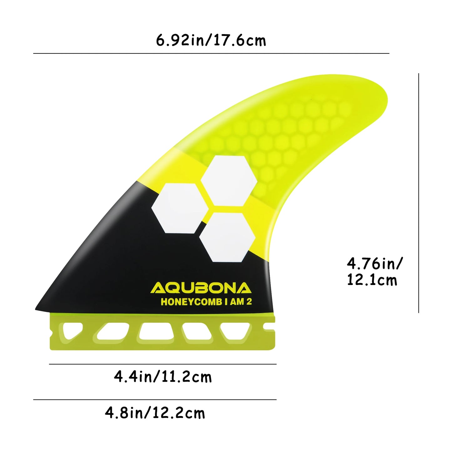 AQUBONA Future II AM2 fins