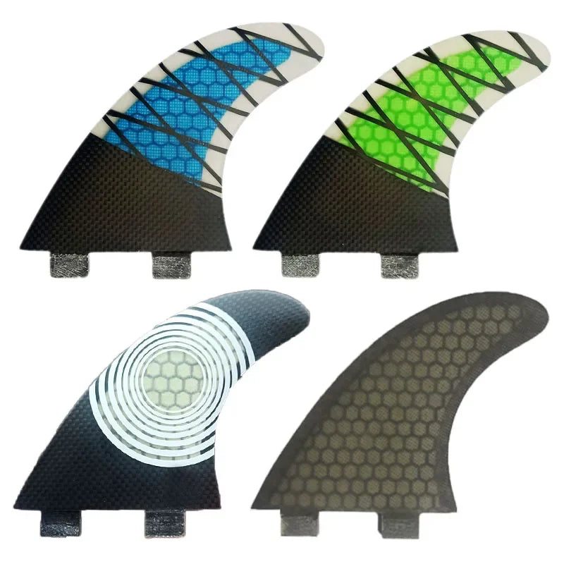 BiLong FCS FINS surfboard fins in fiberglass 