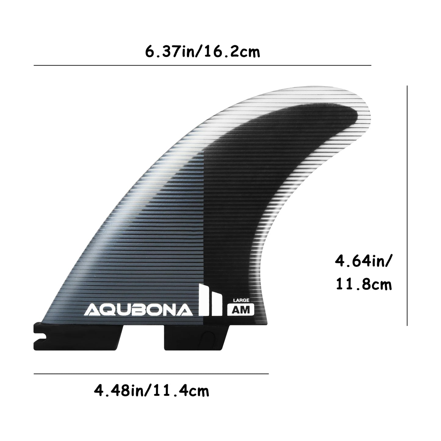 AQUBONA AM thruster fins