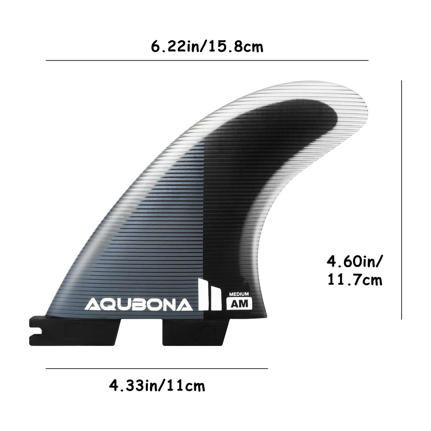 AQUBONA AM thruster fins