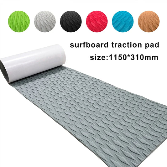 115cm x 31cm Surfboard EVA Foam Traction Pads