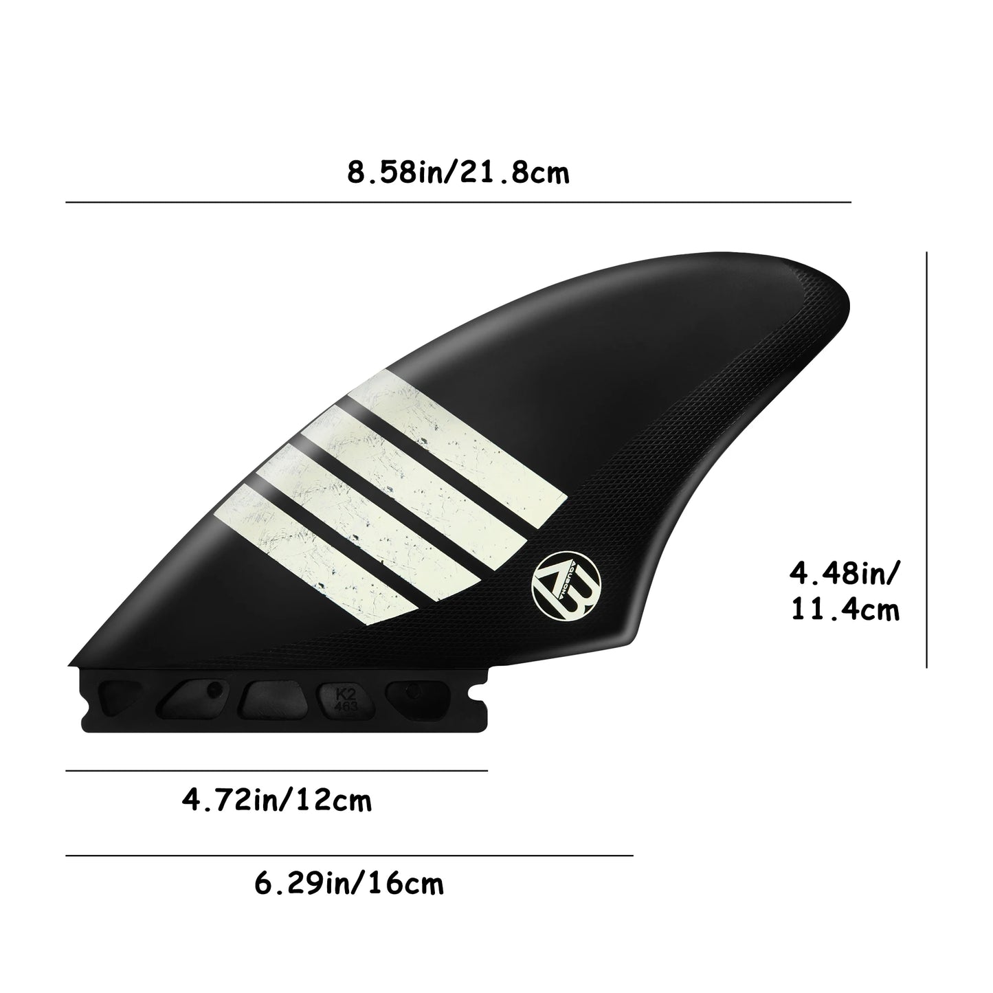 Twin Keel Fins